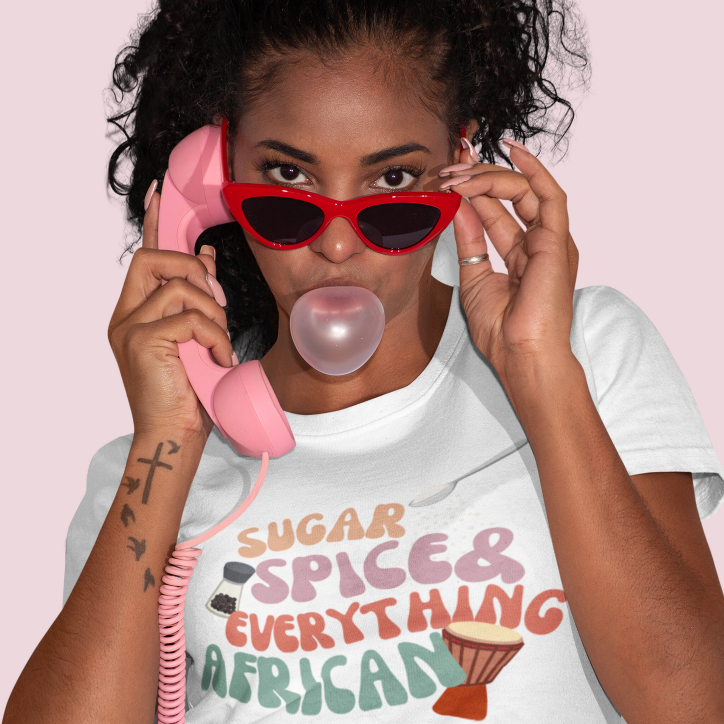 Sugar, Spice, and Everything African T-Shirt