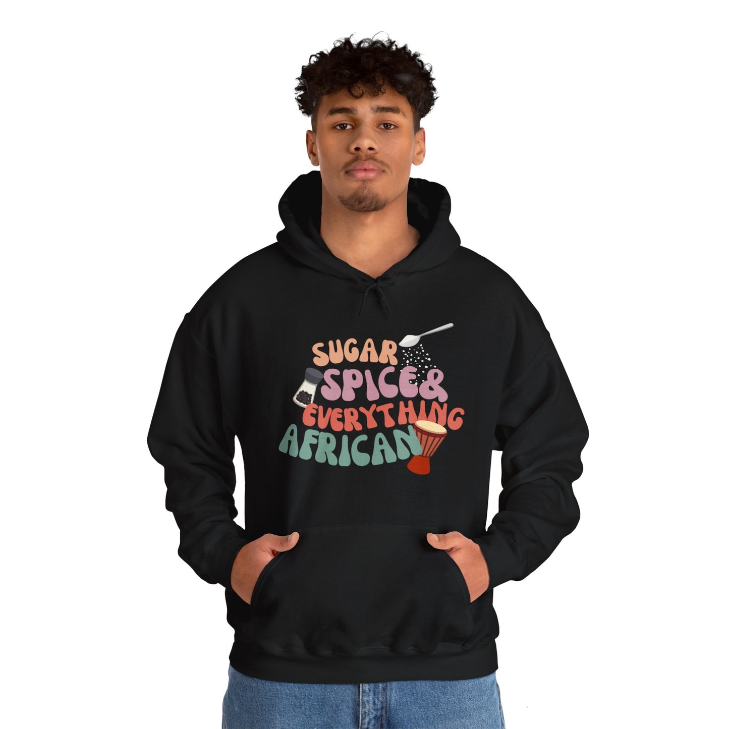 Sugar, Spice, and Everything African Hoodie