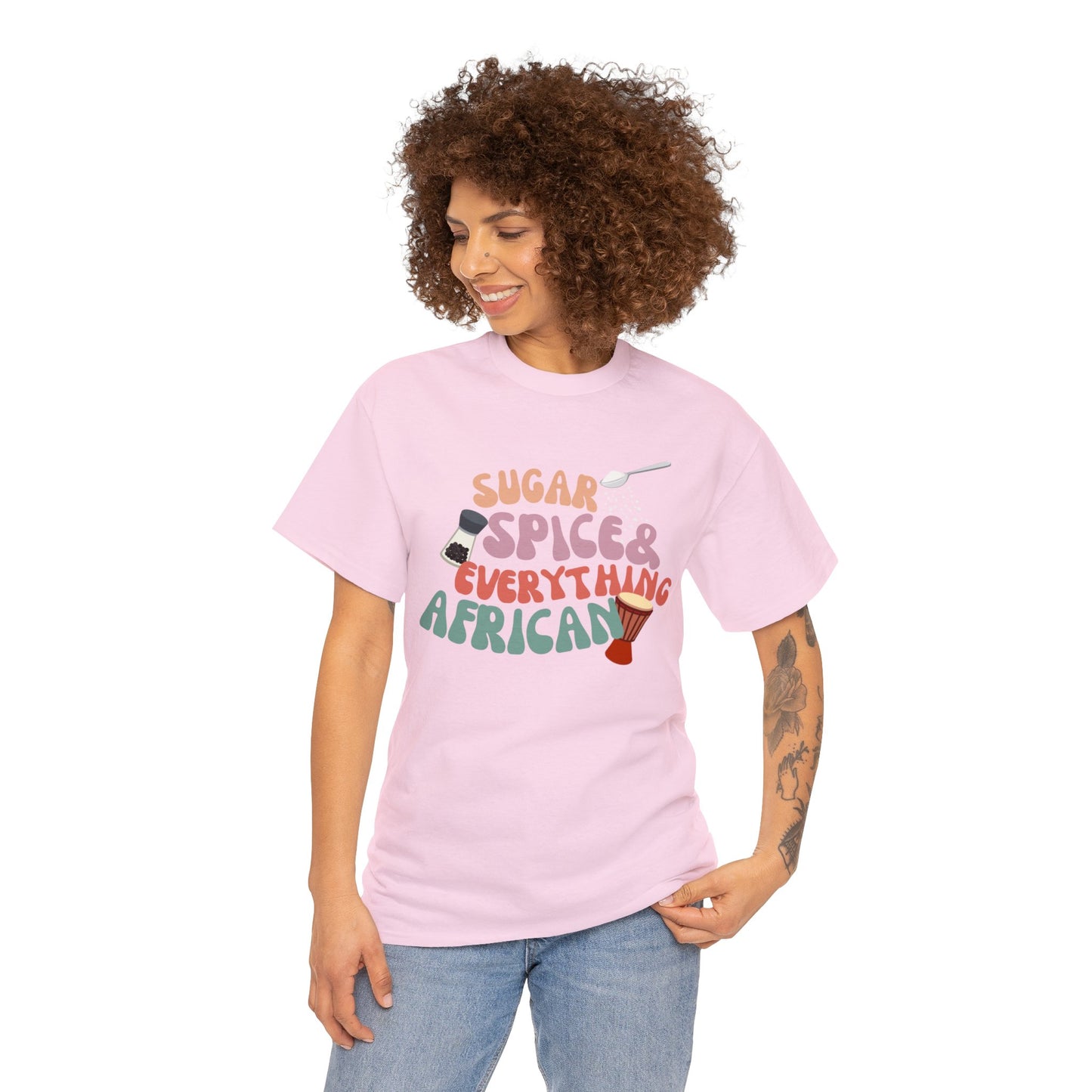 Sugar, Spice, and Everything African T-Shirt