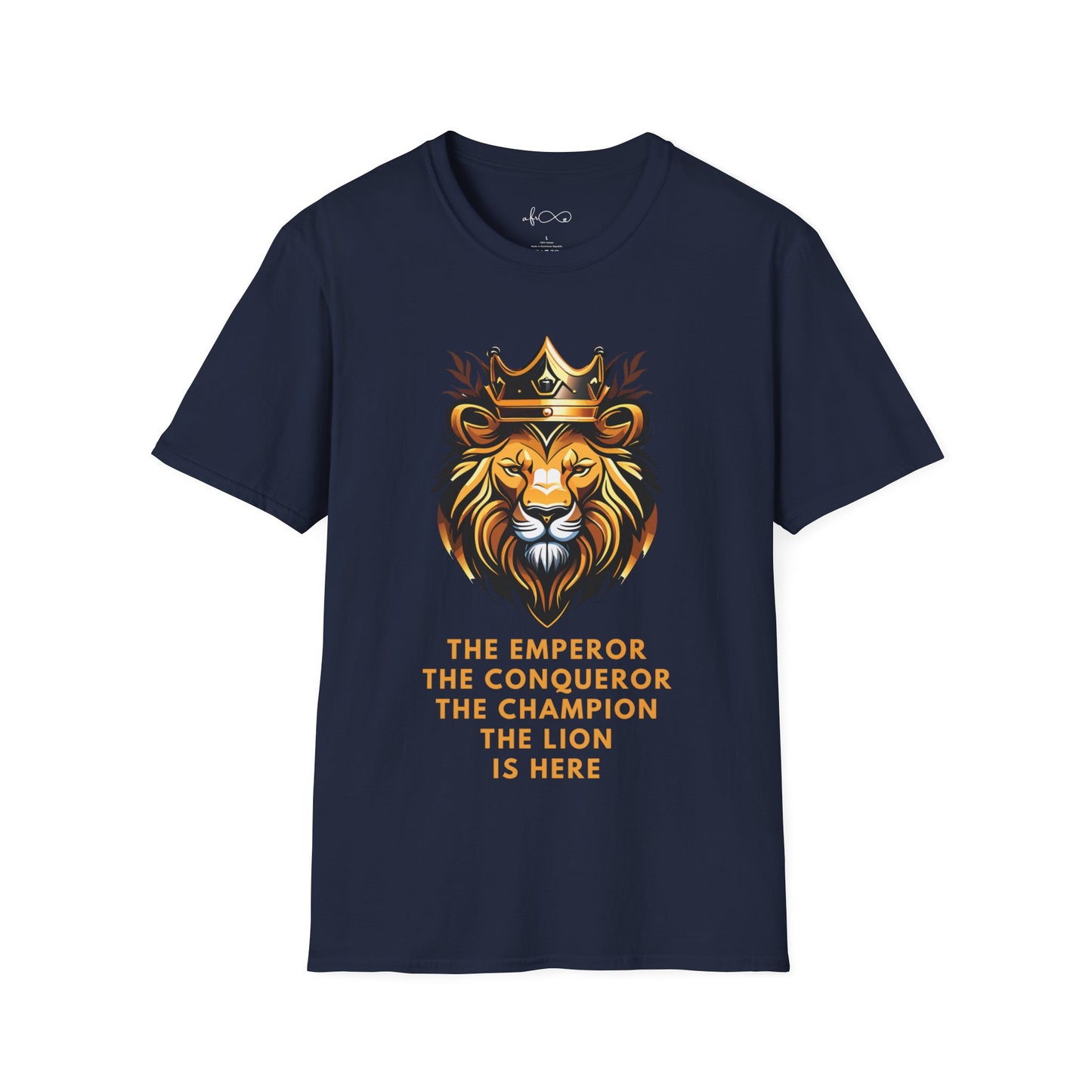 The Emperor, The Conqueror, The Champion, The Lion is Here (Illustration) T-Shirt