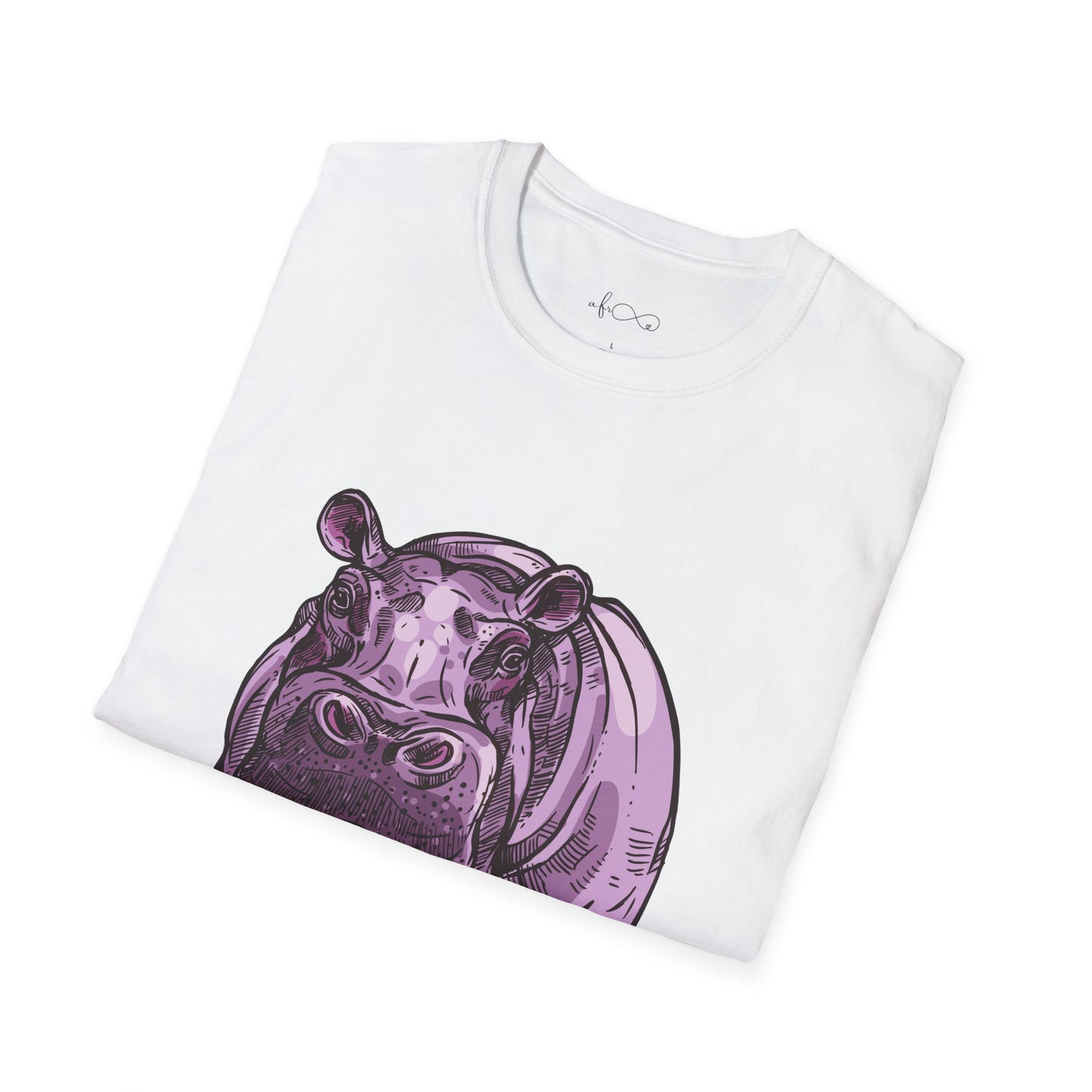 Hippo Says Calm Down T-Shirt