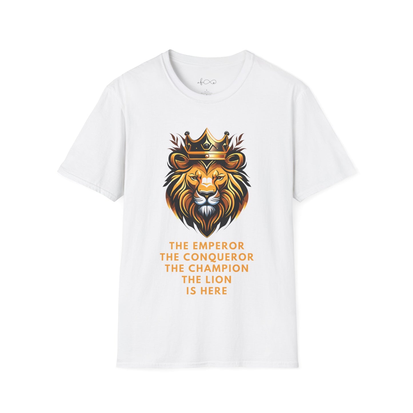 The Emperor, The Conqueror, The Champion, The Lion is Here (Illustration) T-Shirt