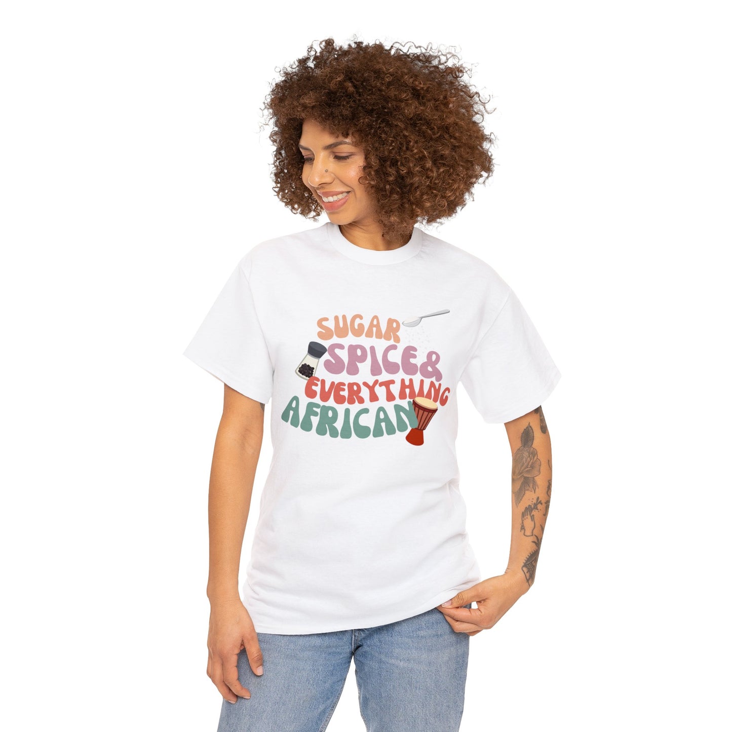 Sugar, Spice, and Everything African T-Shirt