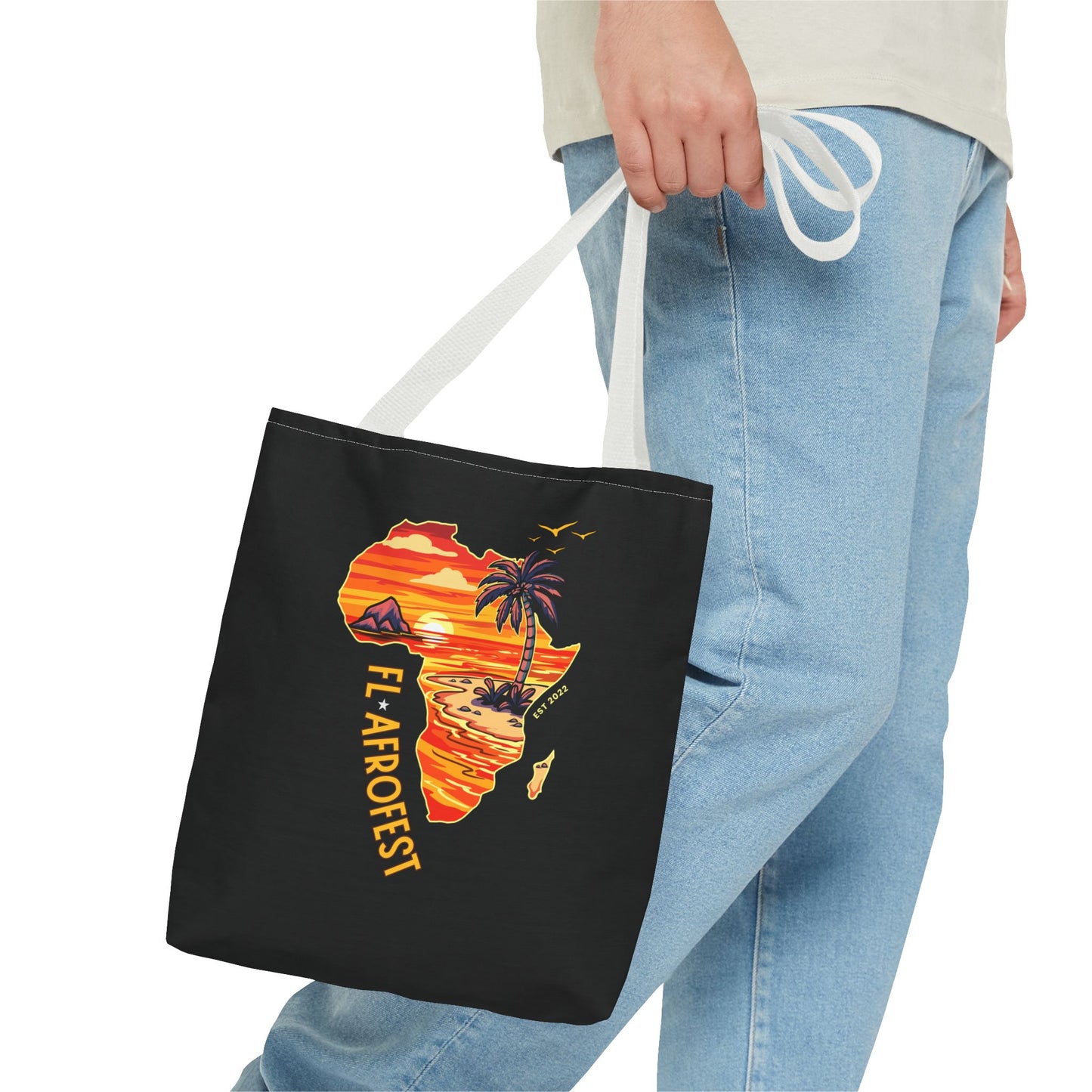 Afrofest Sunset Tote Bag