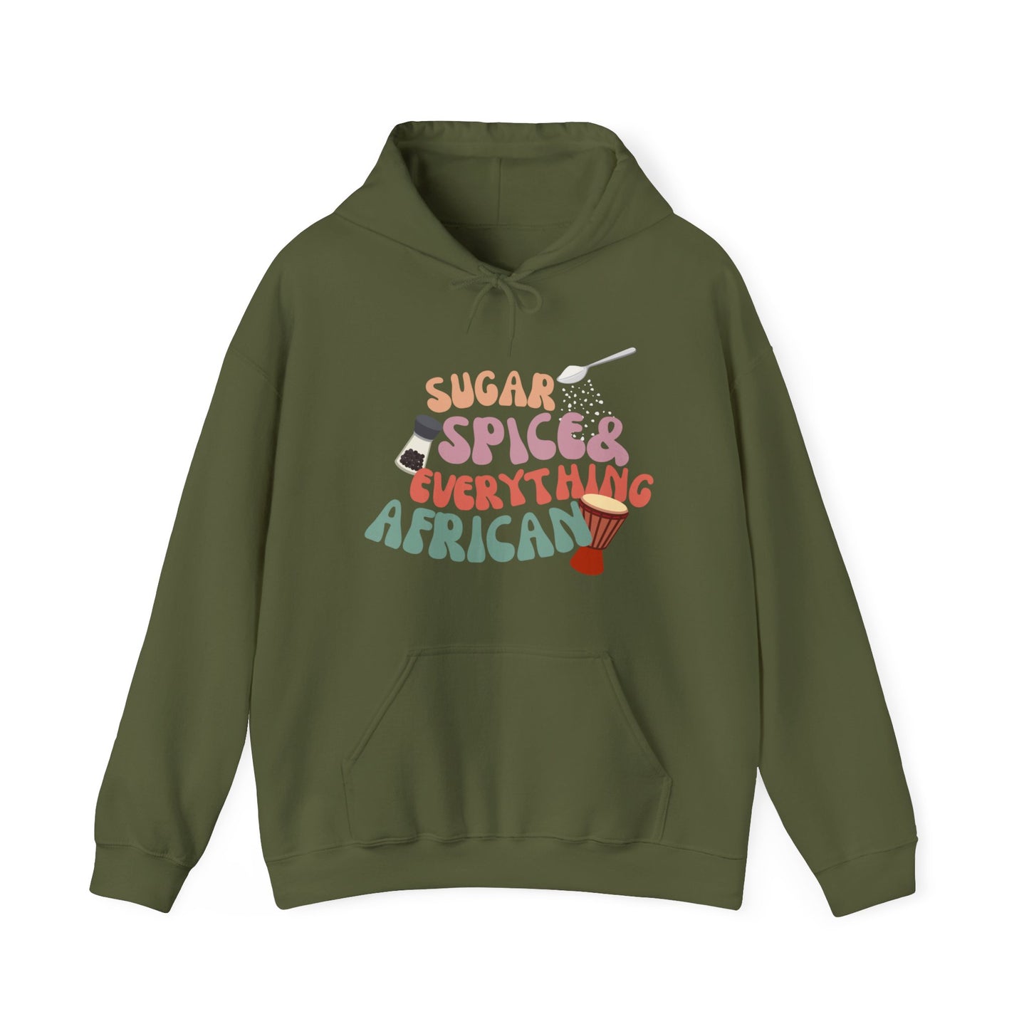 Sugar, Spice, and Everything African Hoodie