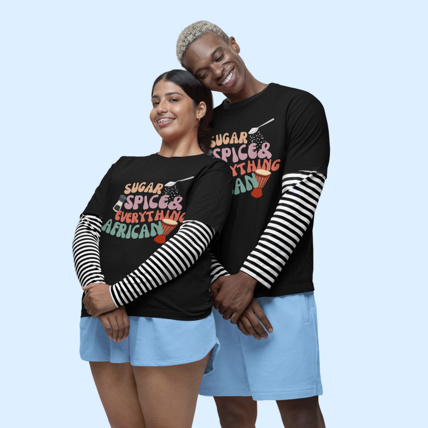 Sugar, Spice, and Everything African T-Shirt