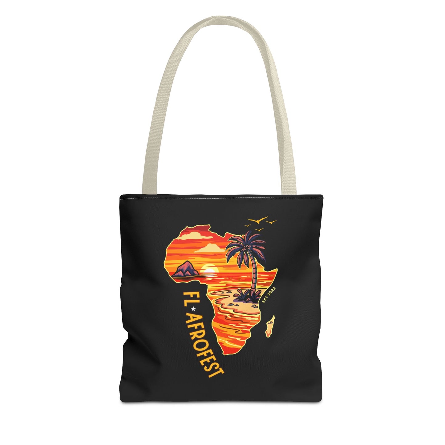 Afrofest Sunset Tote Bag