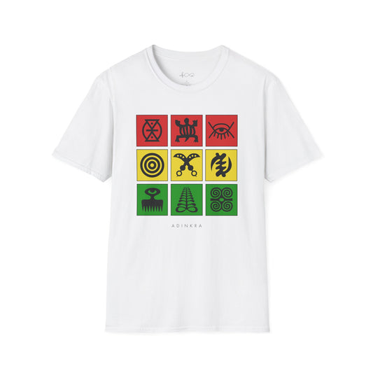 Adinkra Grid T-Shirt