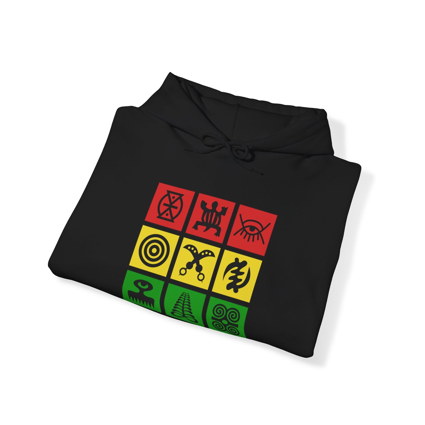 Adinkra Grid Hoodie