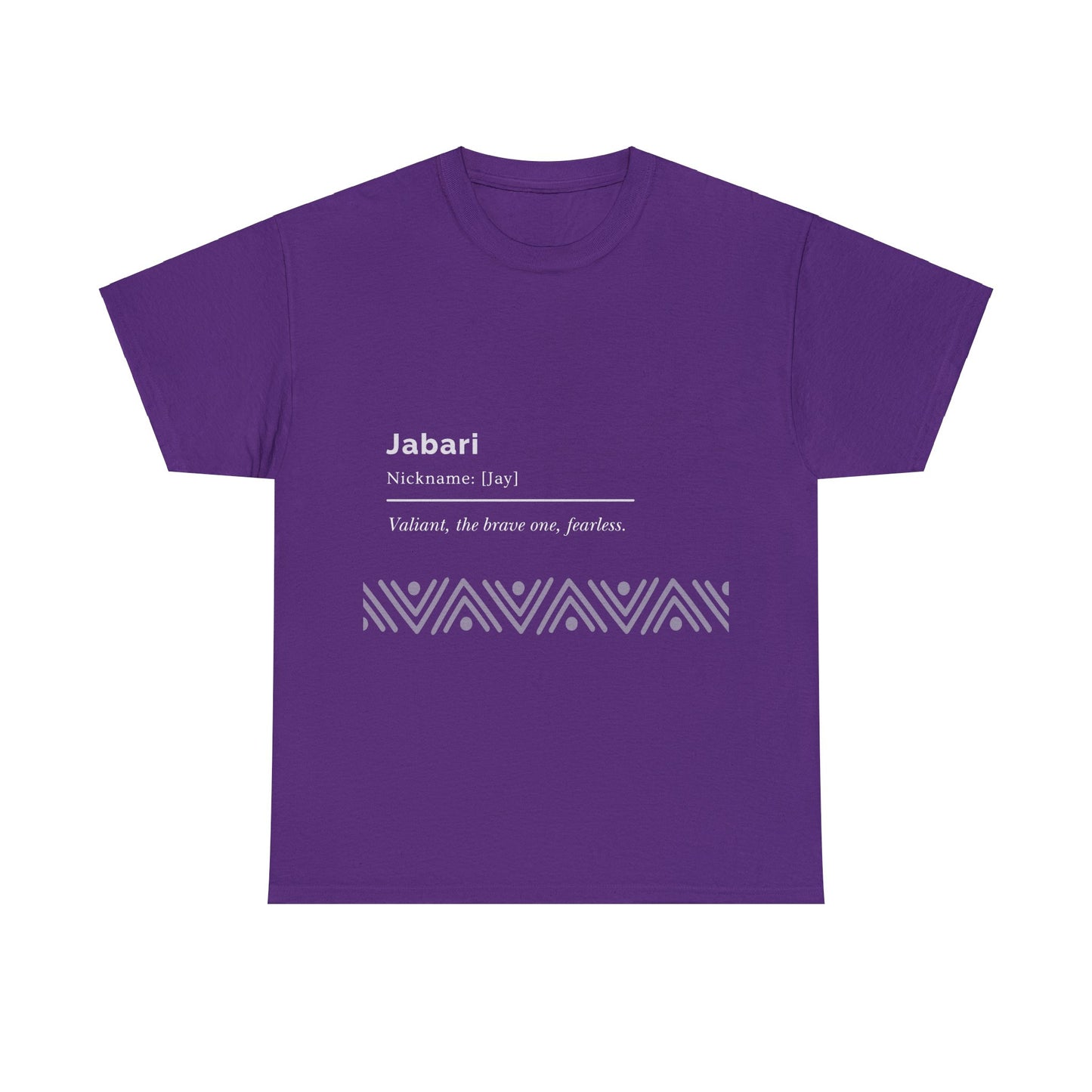 Customized Name T-Shirt for Jabari