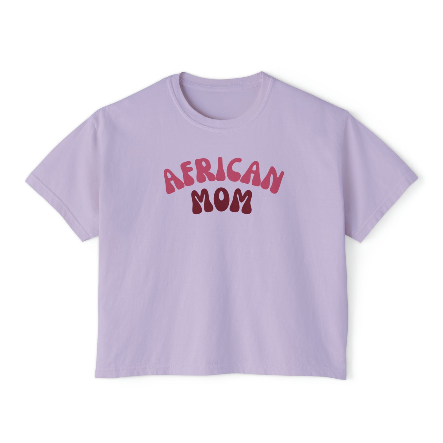 African Mom Crop Top