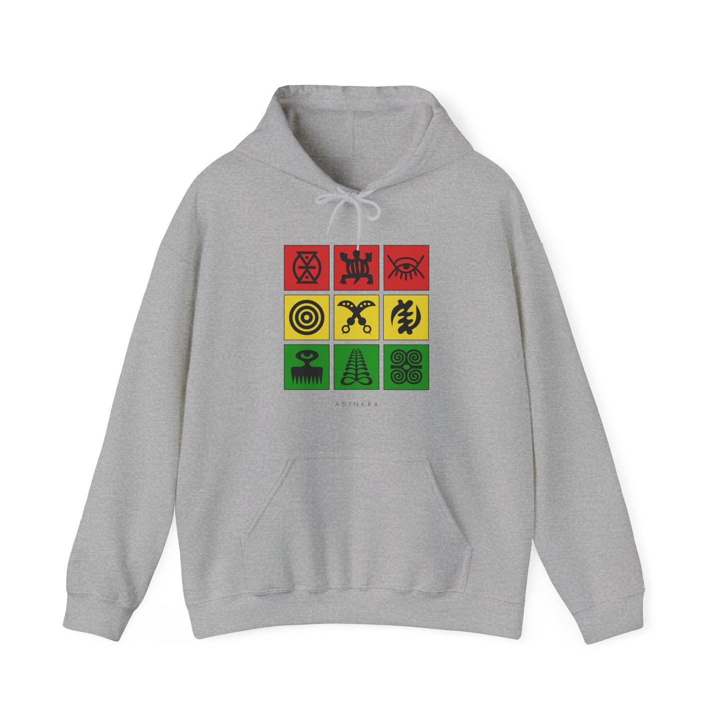 Adinkra Grid Hoodie