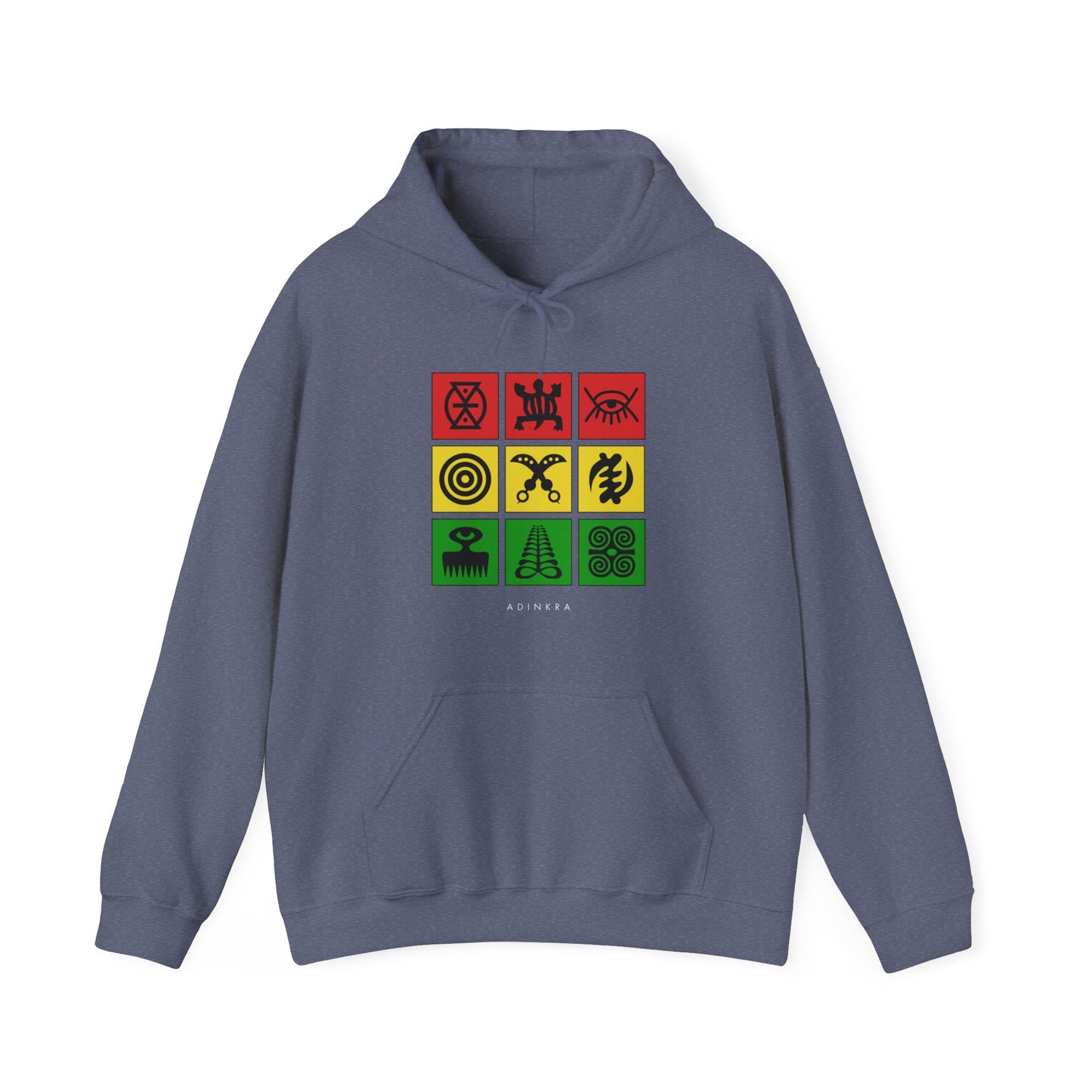 Adinkra Grid Hoodie