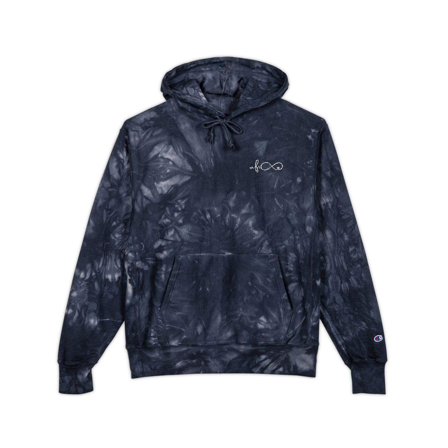 Afroternal Champion Tie-Dye Hoodie