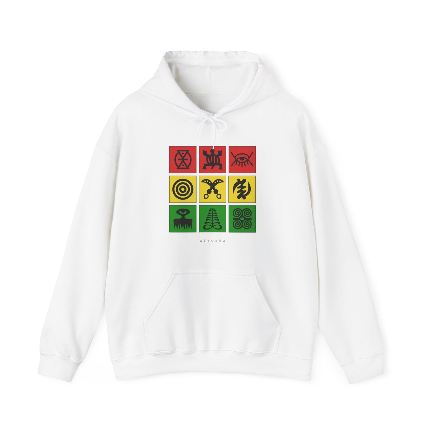 Adinkra Grid Hoodie