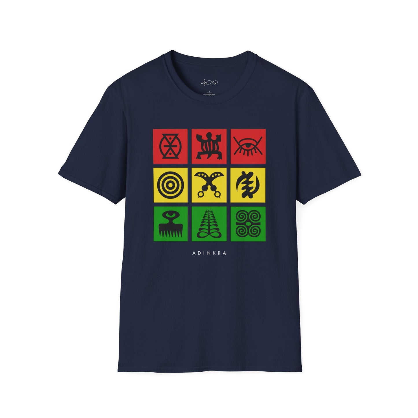 Adinkra Grid T-Shirt