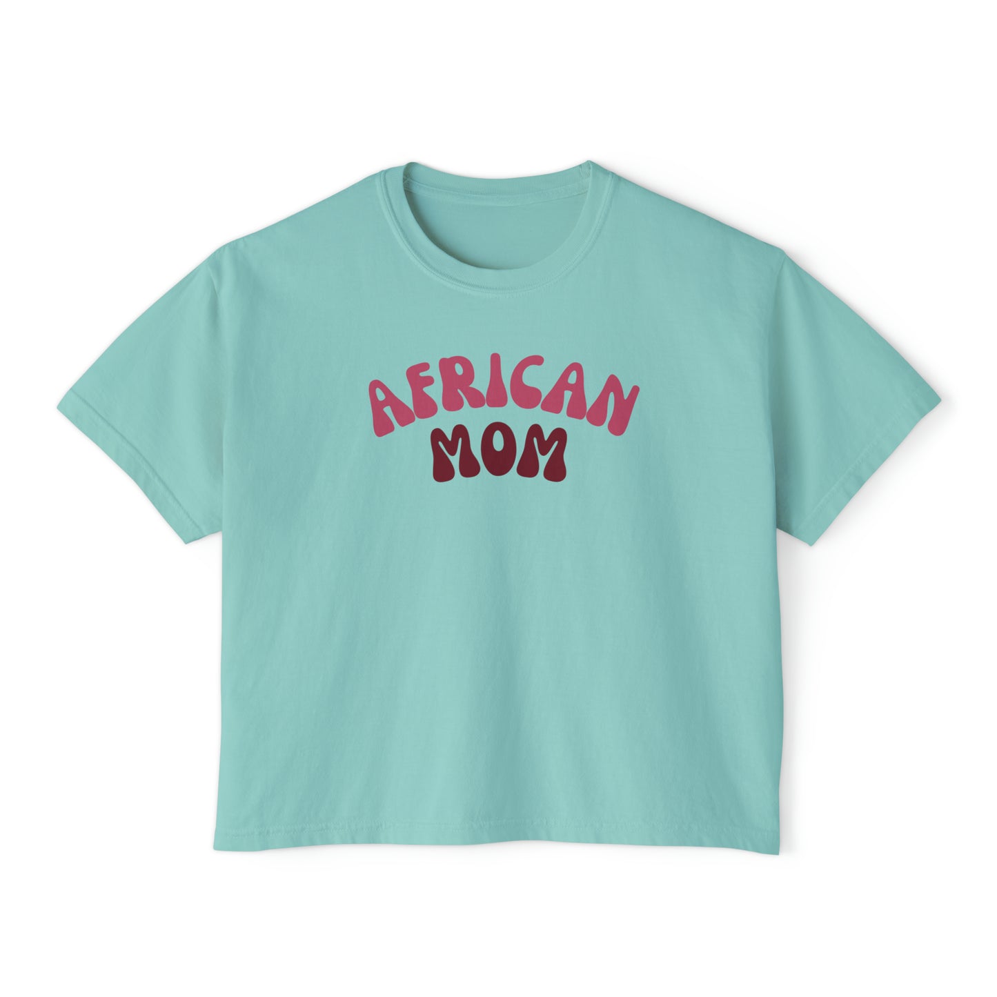 African Mom Crop Top