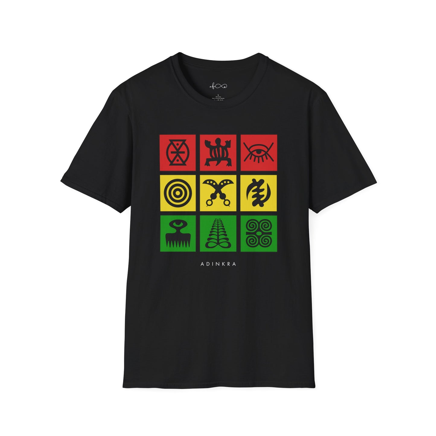 Adinkra Grid T-Shirt