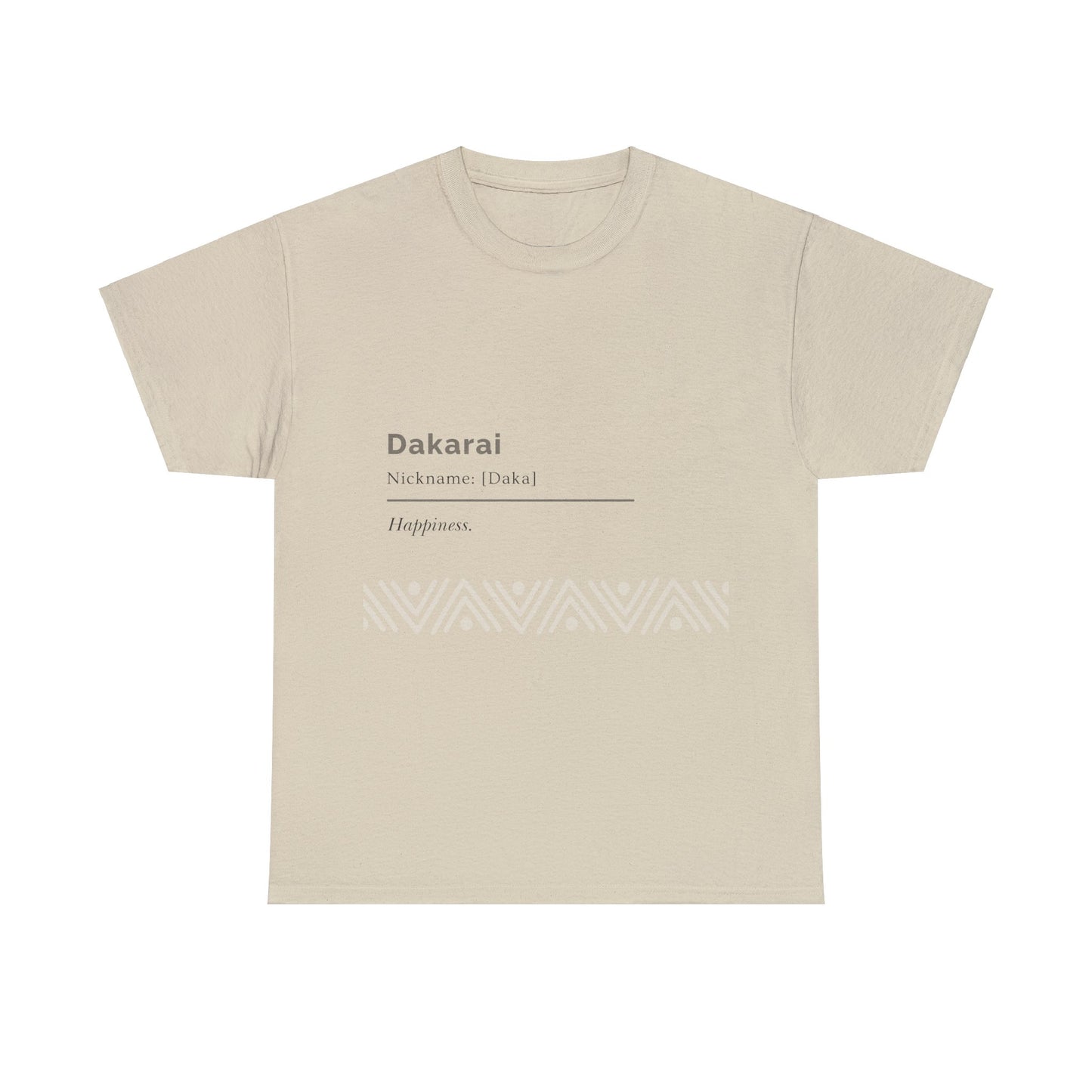 Customized Name T-Shirt for Dakarai