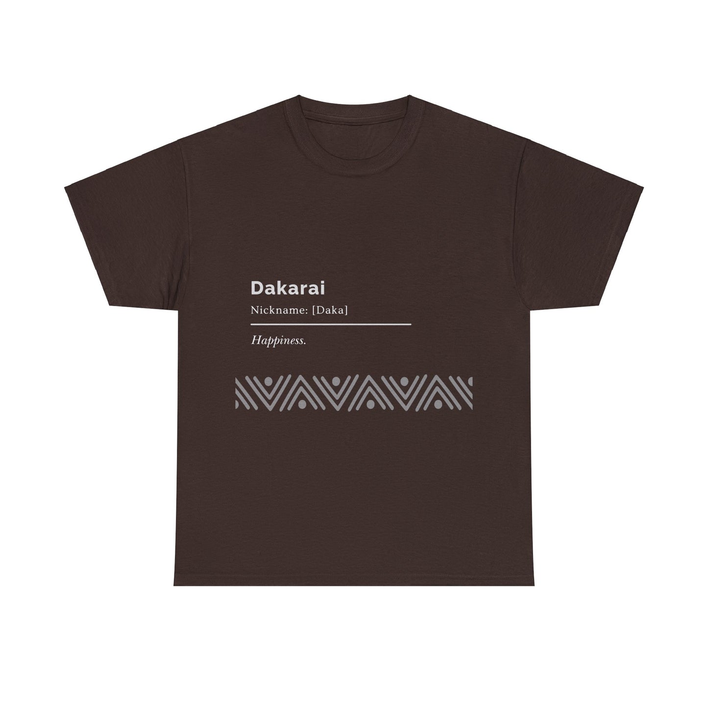 Customized Name T-Shirt for Dakarai