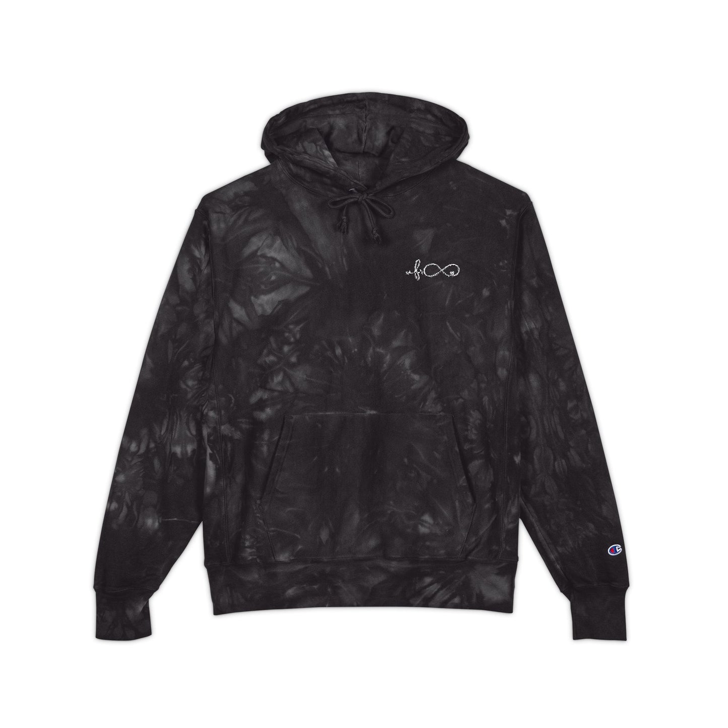 Afroternal Champion Tie-Dye Hoodie