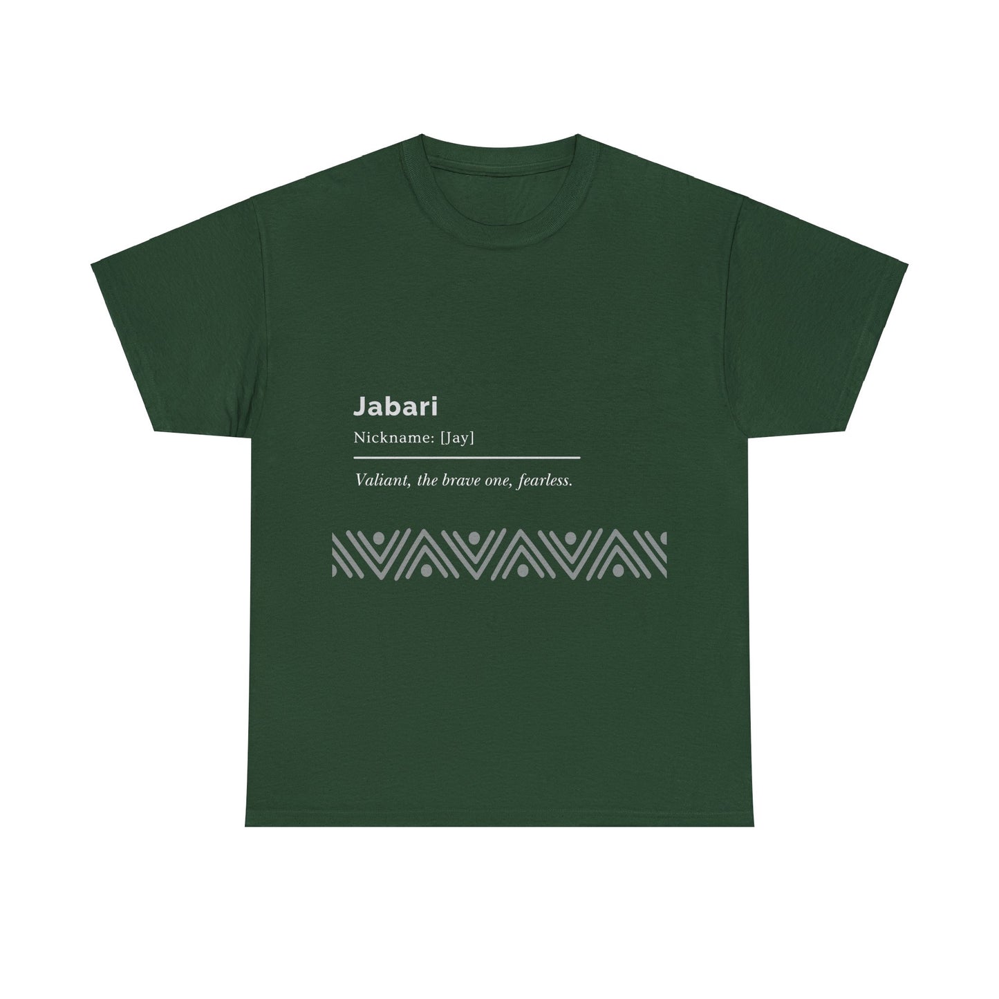 Customized Name T-Shirt for Jabari