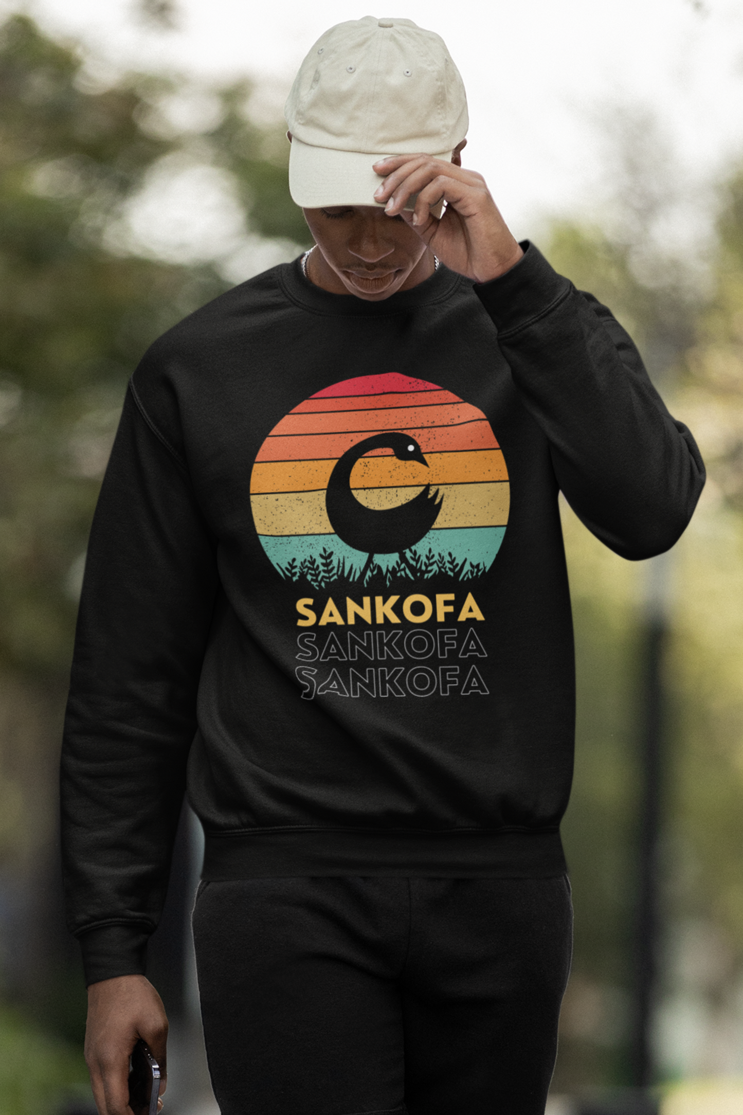 Sankofa Crewneck Sweatshirt