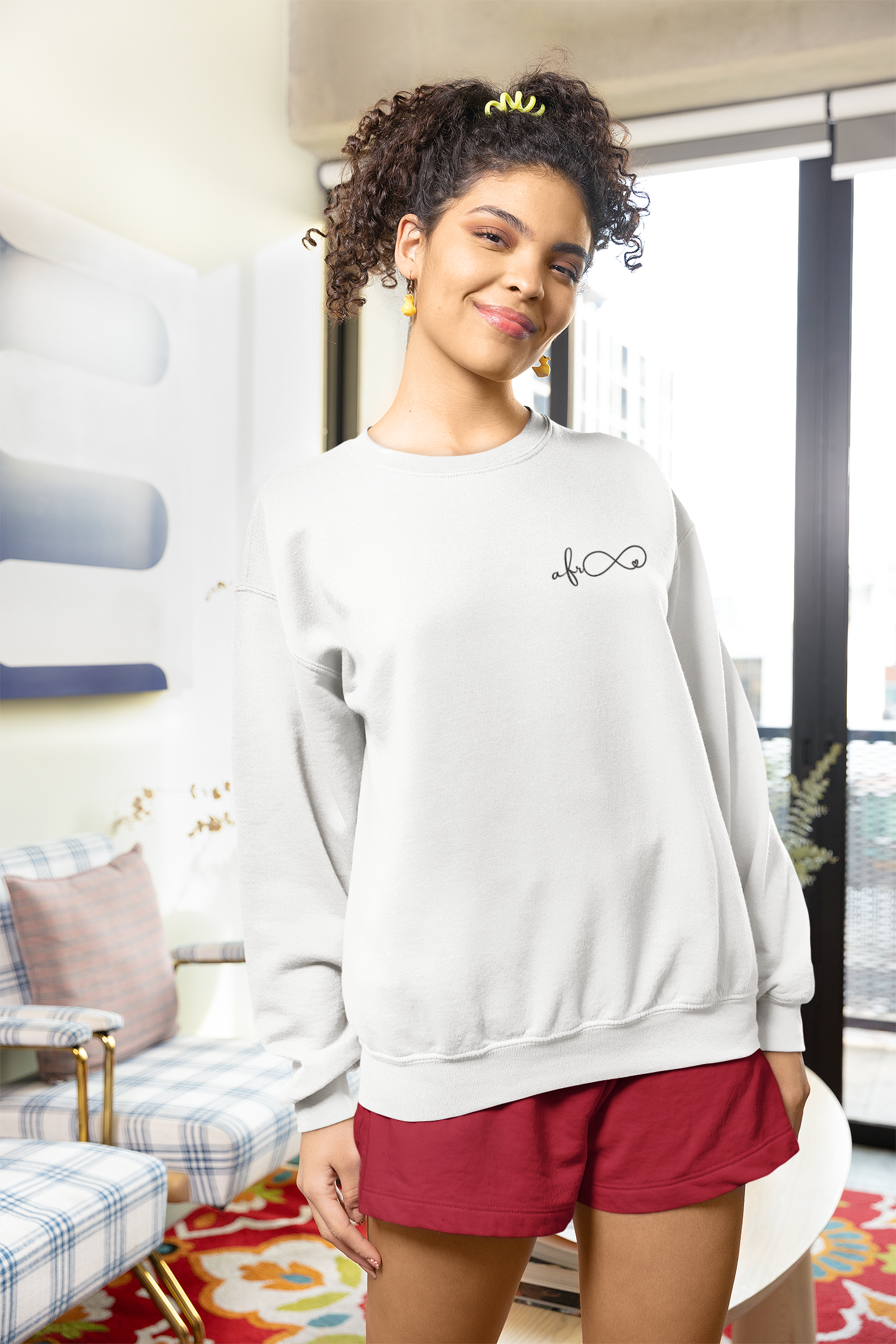 Afroternal Brand Crewneck Sweatshirt