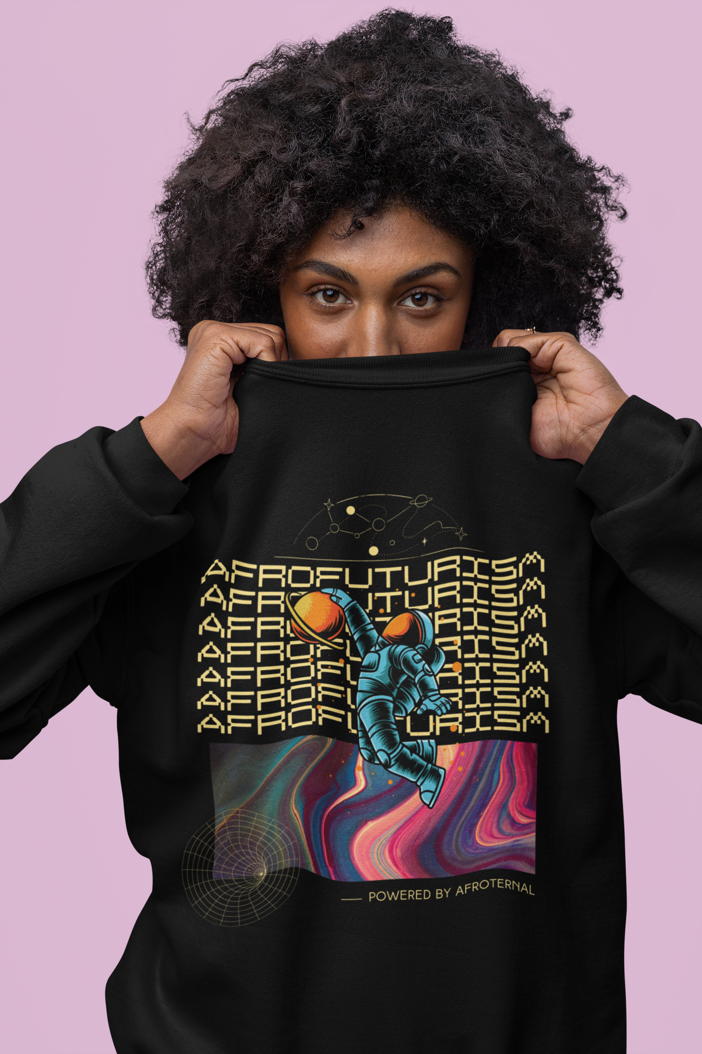 Afrofuturism Crewneck Sweatshirt